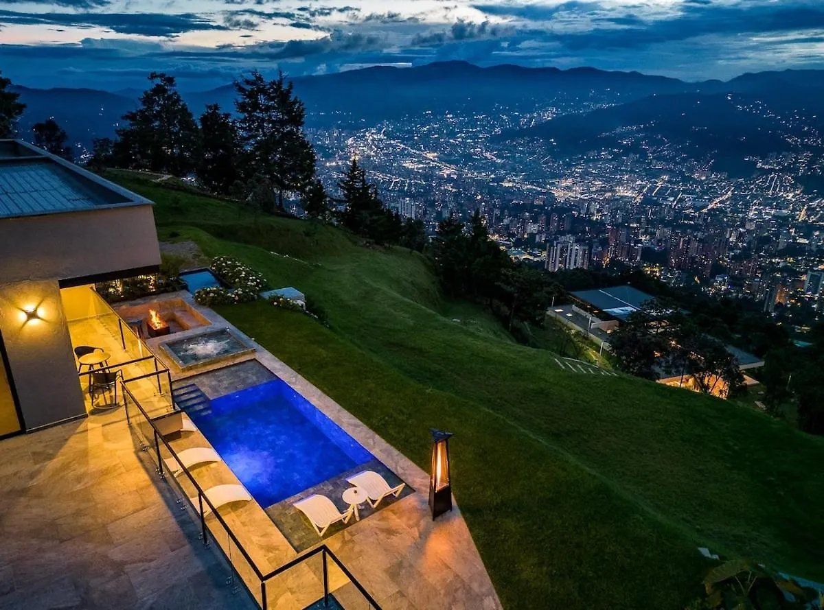 Villa This Exquisite Retreat In Medellin Colombia
